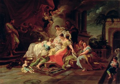 La nascita di Maria, c.1753 da Corrado Giaquinto